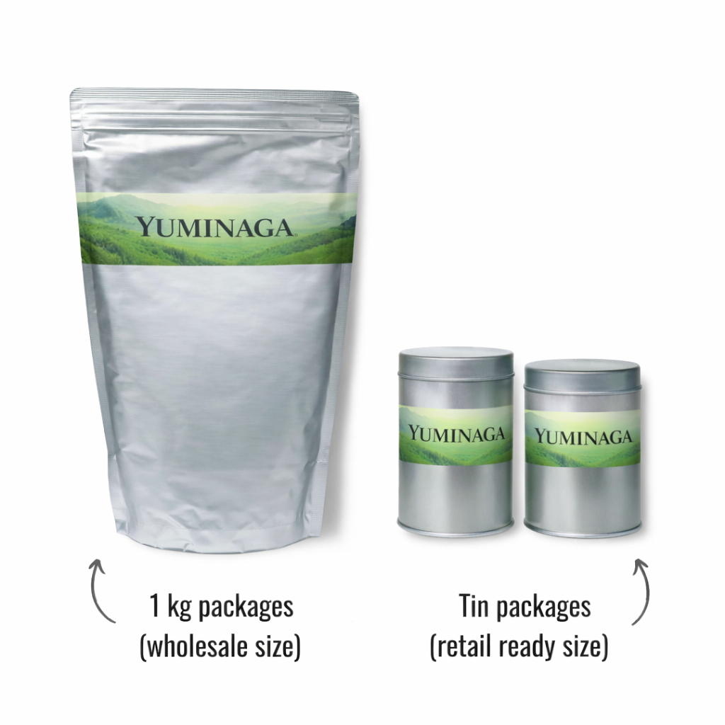 Wholesale matcha powder in a production facility